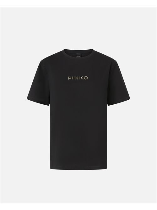 T-shirt logo strass PINKO | 105526A2RM/Z99